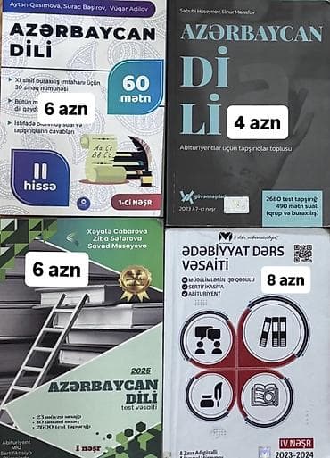 Test topluları heç istifadə olunmayıb!!Azərbaycan dili və ədəbiyyat — 1