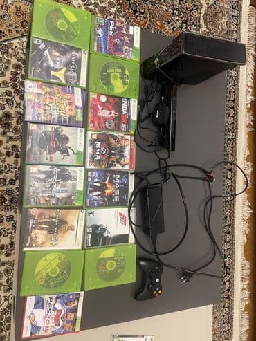 Игровые диски: İşlənmiş Xbox satılır Konsol tam işlək vəziyyətdədir, səliqəli — 1