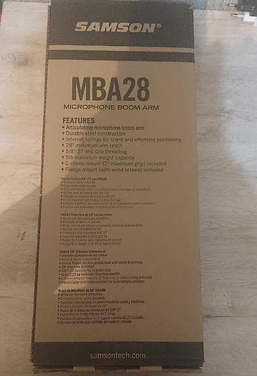 студийный микрофон samson: 🎙️ Bloggerlər və kontent yaradıcıları üçün ideal set satılır! Podmic — 4