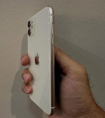 apple watch series 1: IPhone 11, 128 GB, Ağ, Zəmanət, Simsiz şarj, Face ID — 3