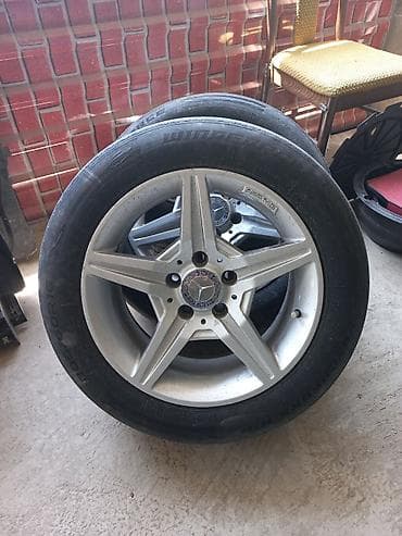 mercedes 160 a: İşlənmiş Disk təkər Mercedes-Benz 205 / 60 / R 16, 5 Boltlu — 1