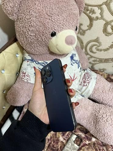 iphone 14 pro satılır: IPhone 15 Pro, 256 GB, Blue Titanium, Face ID — 1