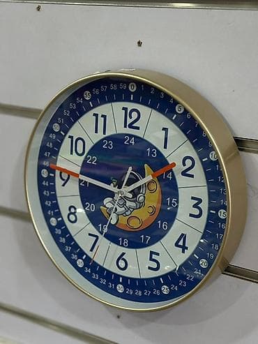 Şəkillər, tablolar: Divar saatları, Saniyə əqrəbi — 2