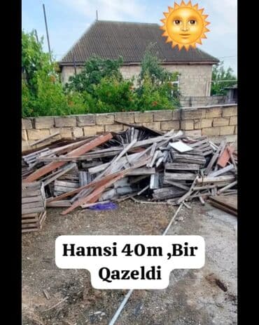 işlənmiş kombi radiatorları: Təxminən 40 kvadratmetr sahəsi olan taxta materialı. Müxtəlif ölçülü — 1