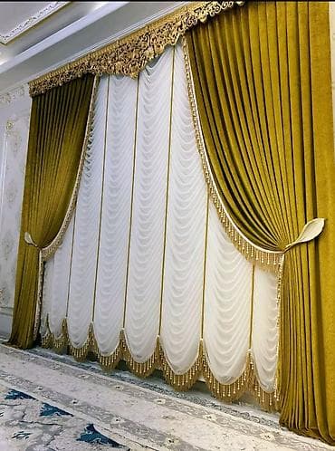 Pərdələr və tüllər – dizayn və tikilişi - Klassik və müasir üslubda