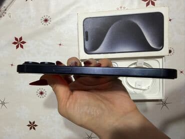 iphone 6 ekran: IPhone 15 Pro, 256 GB, Blue Titanium, Simsiz şarj — 9