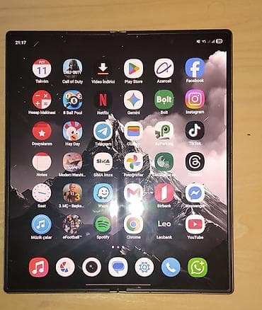 samsung z flip 3: Samsung Galaxy Z Fold 2, rəng - Boz, Barmaq izi — 5
