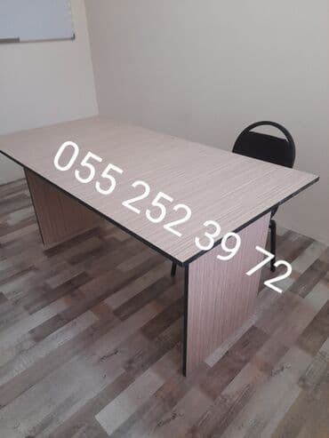 metbex stolari: Yazı masası, Yeni, Açılmayan, Laminat, Dördbucaq masa — 2