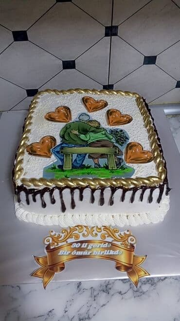 sirniyyat sexi: Məclislər üçün fərdi dizayn tortlar - İkiqat və təkqat variantlar — 5