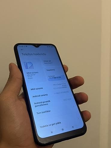 mikro dalgali soba: Redmi Note 8, 64 GB, rəng - Qara, Barmaq izi — 6