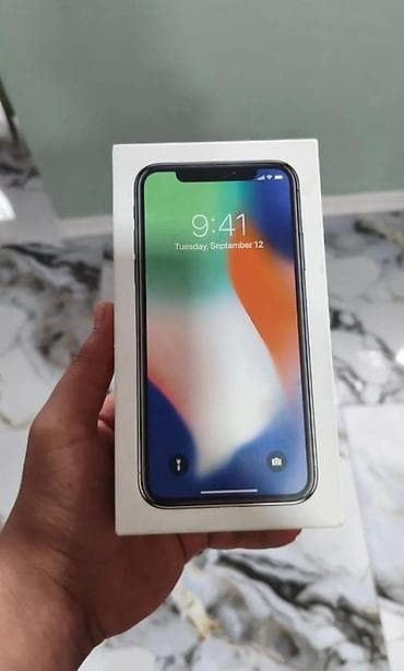 komputer hissələri: IPhone X, 256 GB, Zəmanət, Face ID, Sənədlərlə — 5