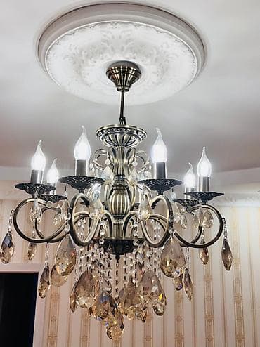 cılciraq: Çılçıraq, 8 lampa, Metal — 1