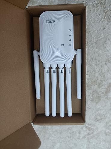 wifi kart: WiFi Repeater/AP – 6 antenalı simsiz siqnal gücləndirici Məhsul — 6