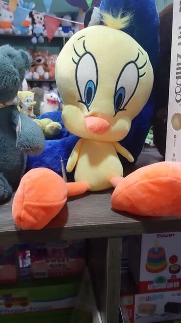 Другие товары для детей: Tweety plyuş oyuncağı - Dizayn: Looney Tunes-un Tweety obrazı — 1
