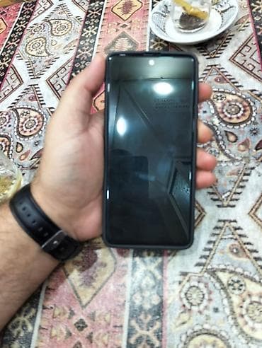 data modem sim card: Samsung Galaxy A51, rəng - Mavi, Barmaq izi — 1