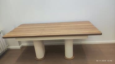 almaz qiyməti: Qonaq masası, Yeni, Açılan, Taxta, Dördbucaq masa — 2