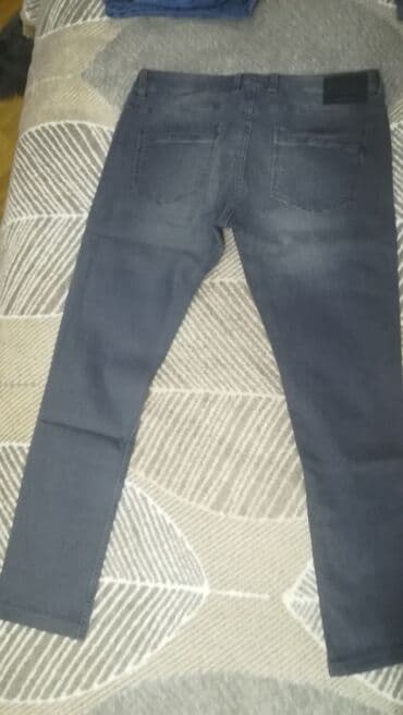 boş şalvar oğlan üçün: Gri rəng LC Waikiki cins şalvar dar model. Tep təzə. 34/30 ölçüsü. 59 — 2