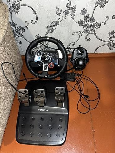 oyun 1001: Logitech G29 Driving Force sükan dəsti + pedallar + sürət qutusı - — 2