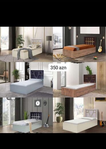 белая мебель для спальни: Двуспальная кровать — 9