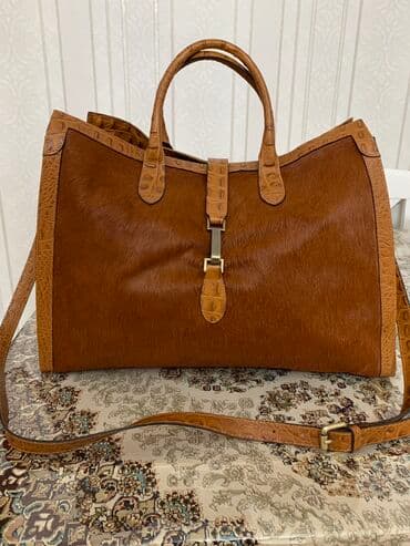 qaşlı çanta: Tecili ucuz satilir Italiyanin temiz deridi ariqinaldi — 1