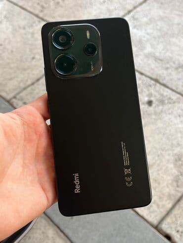 2 ci əl notebook: Redmi Note 14, 256 ГБ, цвет - Черный, Отпечаток пальца — 1