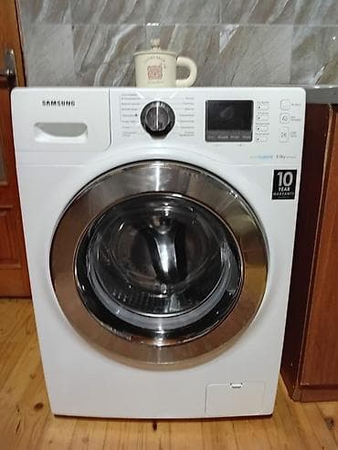 Paltaryuyan maşın Samsung, 8 kq, Avtomat, Qurutmasız, Kredit yoxdur — 1
