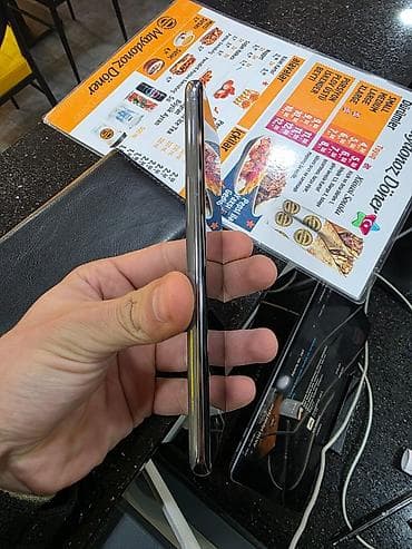 smart android box: Samsung Galaxy S20, 128 GB, rəng - Gümüşü, Face ID, Barmaq izi — 3