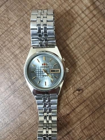 Smart qolbaqlar: İşlənmiş, Qol saatı, Orient, rəng - Gümüşü — 2