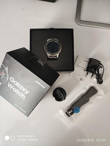 watch 4: Smart saat, Samsung, Suya davamlı, rəng - Gümüşü — 1