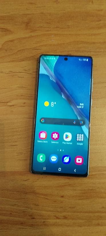 samsung watch 4: Samsung Galaxy Note20, 256 GB, rəng - Yaşıl, İki sim kartlı — 2