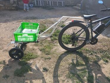 yuk cantaları: Velosiped üçün qoşqu arabası - İki təkərli sabit qoşqu konstruksiyası — 2