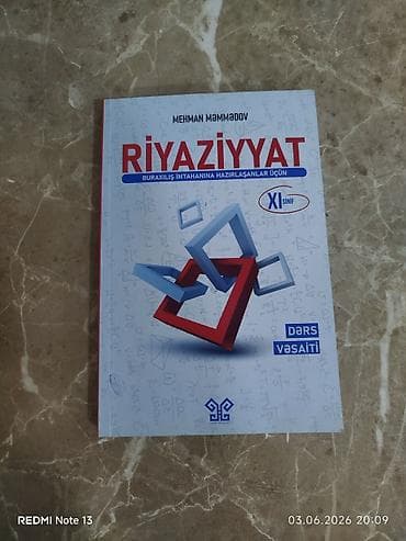 Her biri ayri ayriliqda 2 manatdir 1) Riyaziyyat – Buraxılış
