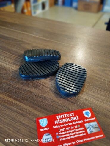 Baqaj aksesuarları: Khazar ve AzSamand üçün qaz,mufta ve eylec pedalinin reyzinleri — 2