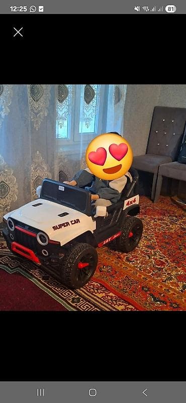 uşaq ucun saat: Uşaq üçün elektrikli avtomobil – “Super Car” 4x4 dizayn - Korpus — 1