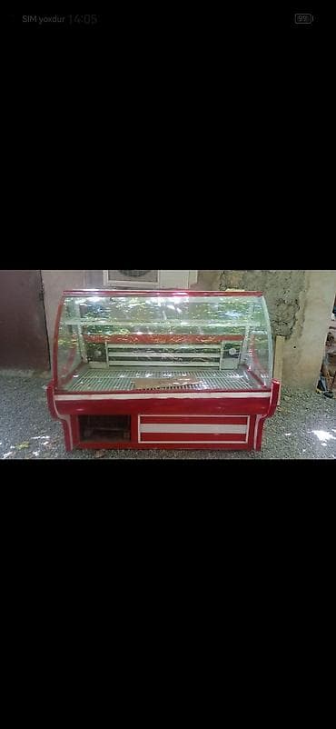 Vitrin soyuducu satilir 250azn olcu 1.50 unvan mastaga vusqa2 — 1
