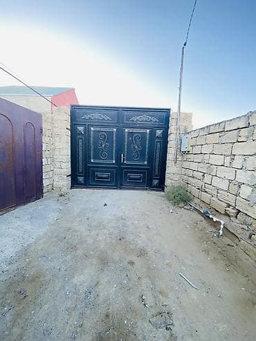 elet: 3 otaqlı fərdi yaşayış evi - Həyətyanı sahəyə giriş: hündür daş — 8