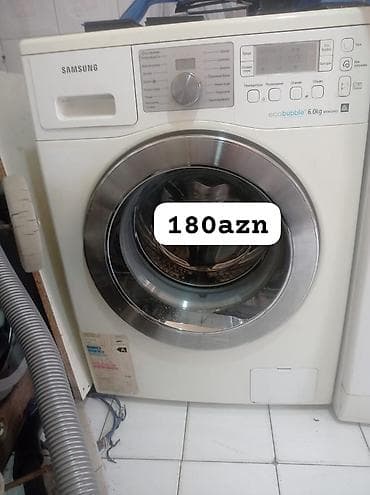 Samsung paltaryuyan maşın – EcoBubble, 6 kq - Ön yükləmə - EcoBubble at lalafo.az Samsung paltaryuyan maşın – EcoBubble, 6 kq - Ön yükləmə - EcoBubble
