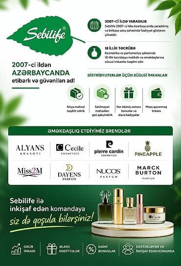 parfum sekilleri: Sebilife – kosmetika və parfumeriya üzrə şəbəkə marketinqi (network — 2
