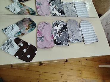 Mətbəx üçün parça əlcəkləri – müxtəlif naxış və rənglərdə - Material