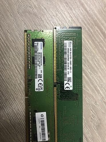 4gb ddr3 notebook ram: Operativ yaddaş (RAM) Samsung, 4 GB, 3200 Mhz, DDR4, PC üçün — 1
