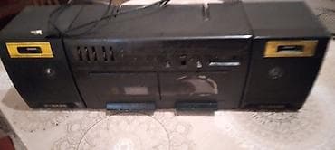 Mikrofonlar: Panasonic portativ musiqi mərkəzi – klassik “boombox” tipli model — 2