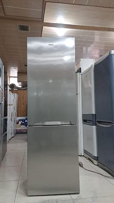 soyuducu atlant: 2 qapılı Vestel Soyuducu Satılır, rəng - Gümüşü — 1