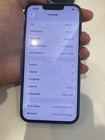 ТВ и видео: IPhone 13, 128 ГБ, Голубой — 9