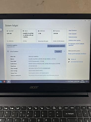 iphone 7 plus 64: Acer Aspire 3 noutbuku - Model: Acer Aspire 3 (A315-56G-53A4 etiketdə — 5