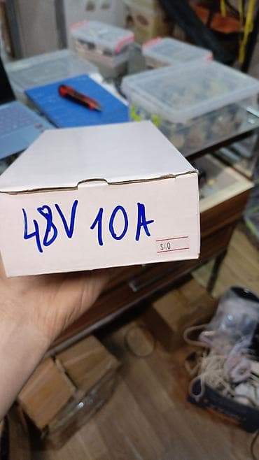 qida termometr: Məhsul: S-500-48 AC-DC Güc Bloku - Çıxış: 48V DC, 10A (maks. 480W) - — 2