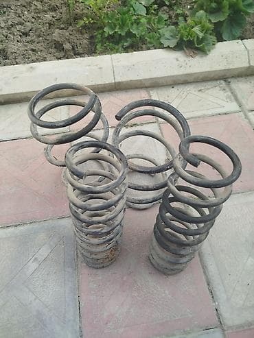 w210 amortizator: Avtomobil üçün yay dəsti - Komplekt: 4 ədəd spiral asqı yayı (2 ədəd — 1