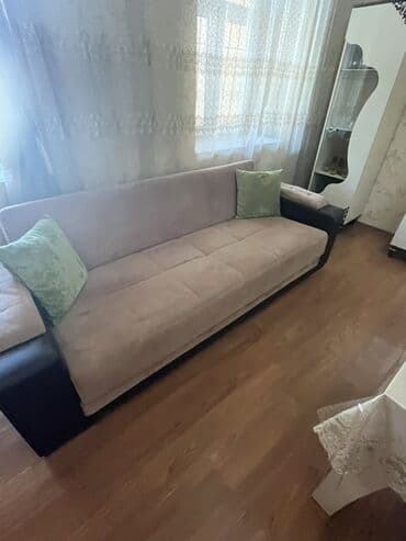 Di̇van-kravat, İşlənmiş, Açılan, Bazalı, Vеlur parça, Çatdırılma yoxdur