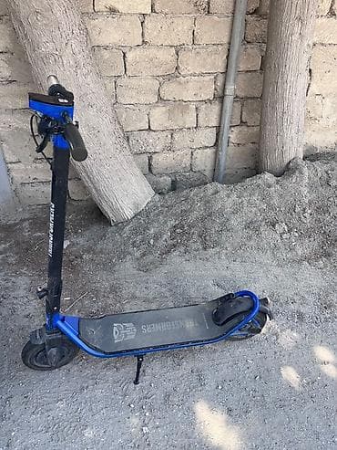 harley davidson: Elektrik skuter – “Transformers” dizaynlı, mavi-qara rəng — 2
