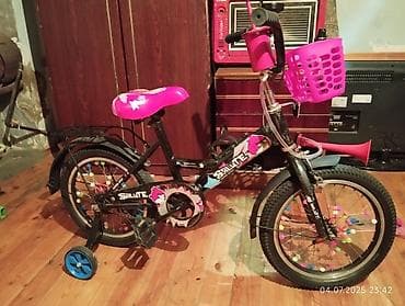 İki təkərli Uşaq velosipedi 18", sürətlərin sayı: 1