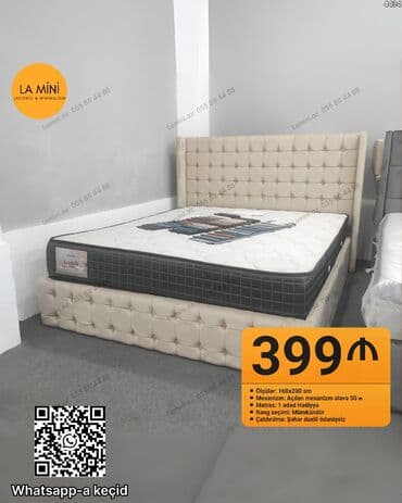 taxt kiravat: Yataq dəsti – LA MiNi (Laconic & Minimalism) - Ölçü: 160×200 sm - — 1